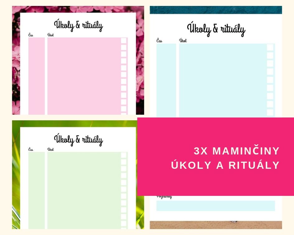 Jak si udržet přehled aneb maminčiny úkoly a rituály 23 teaser ukoly