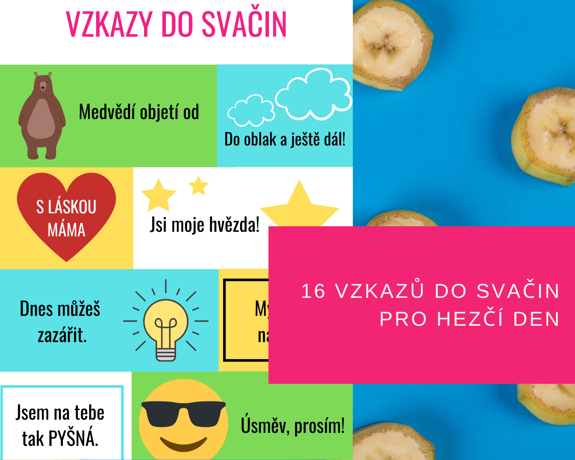 16 vzkazů do svačin pro hezčí den 25 vzkazy do svacin teaser opr