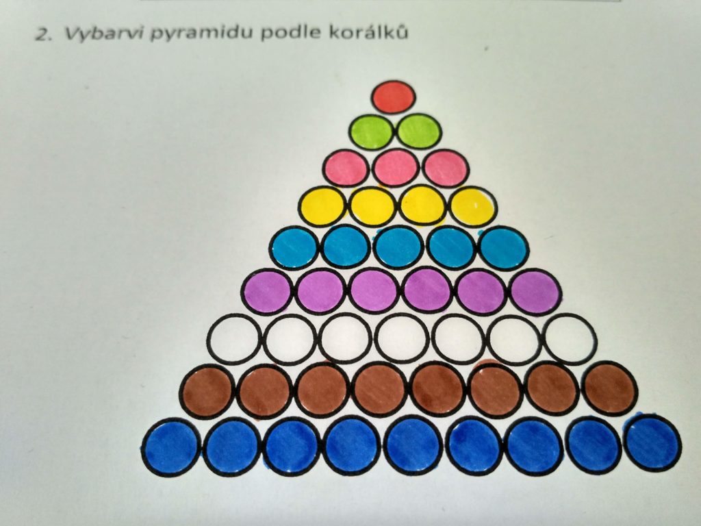 Montessori perlové schody