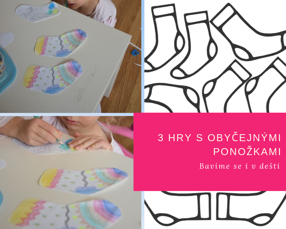 3 Hry s obyčejnými ponožkami, aneb my se v dešti nenudíme 23 ponozky-teaser