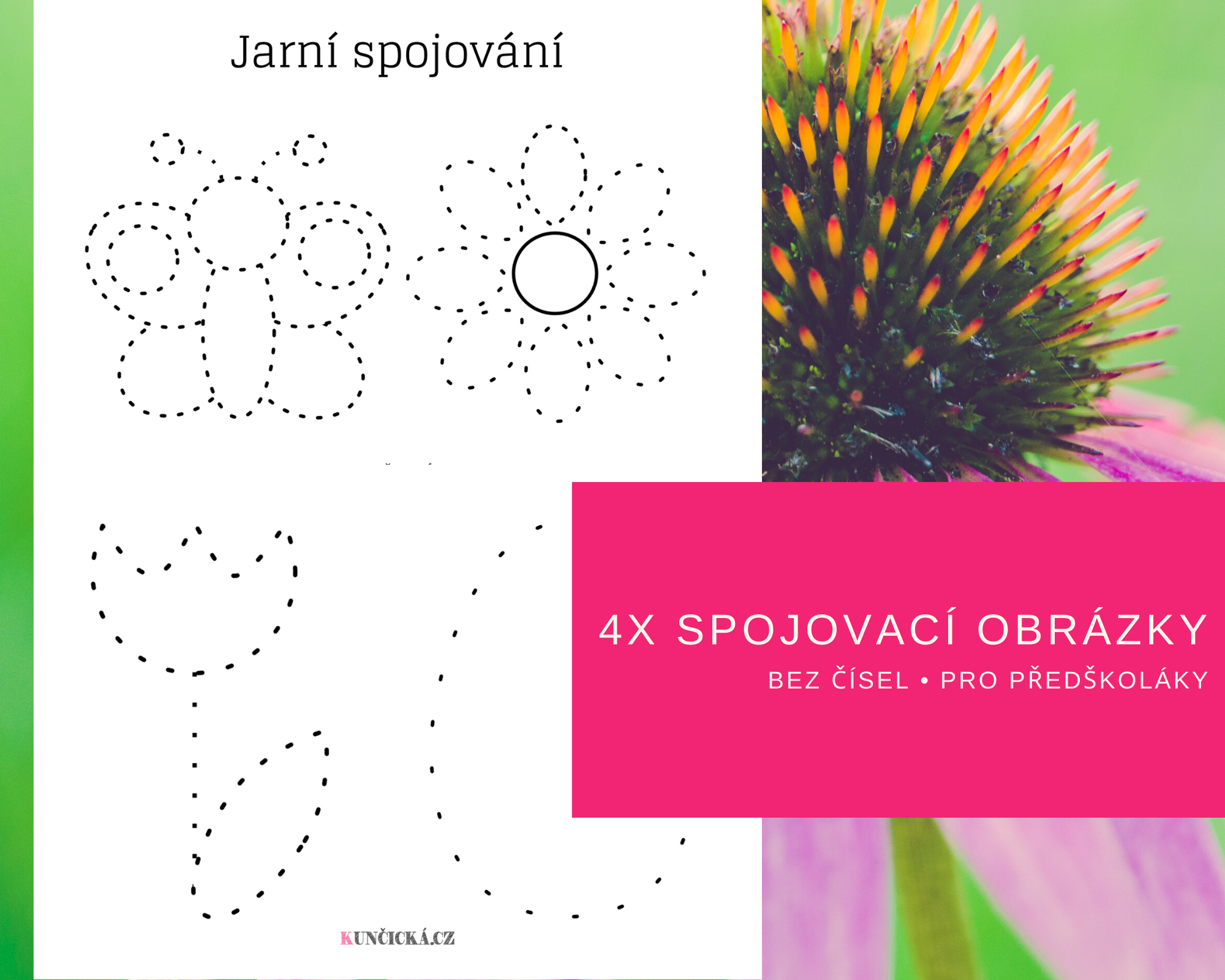 Jarní spojovací obrázky pro děti 2 jarni spojovani teaser