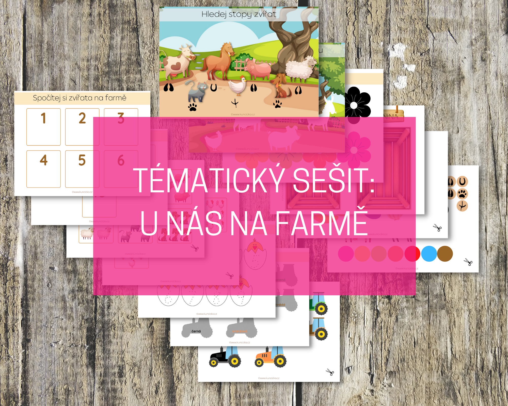 Vzdělávací sešit pro každého předškoláka - u nás na FARMĚ 19 farma blog