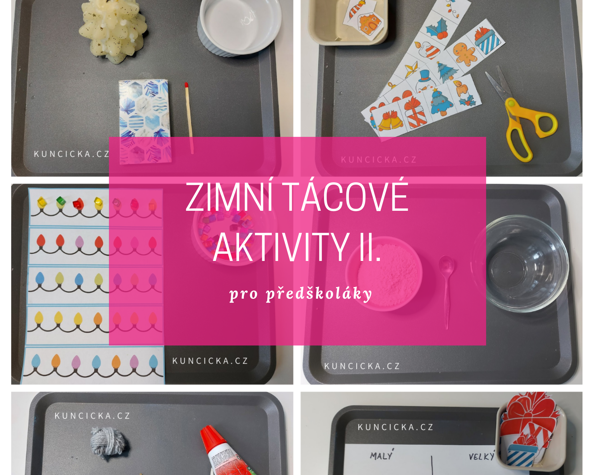 Inspirace pro předškoláky na Montessori tácy II. 19 tacovky2