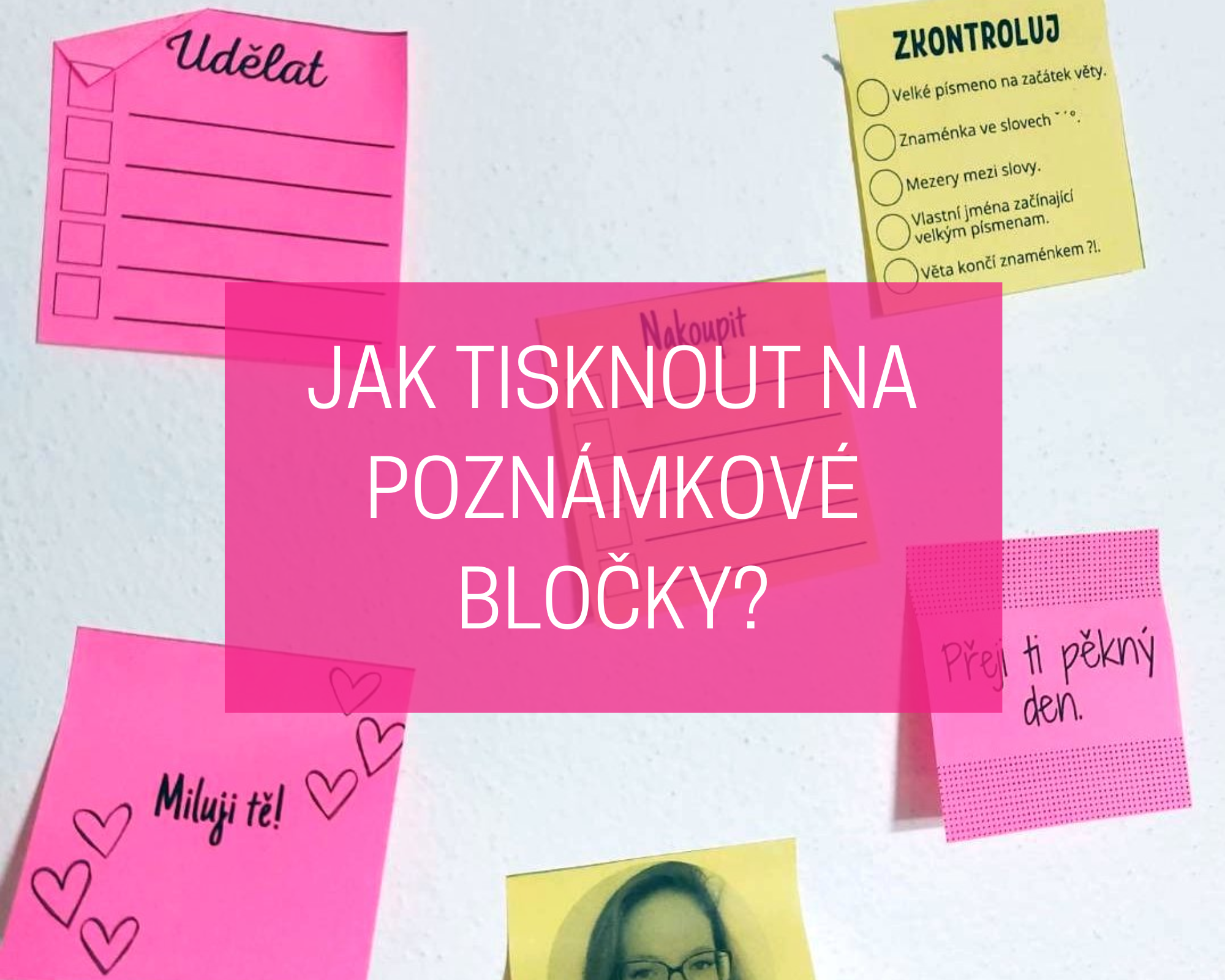 Jak tisknout na poznámkové bločky? 1 jak tisknout na poznámkové bločky