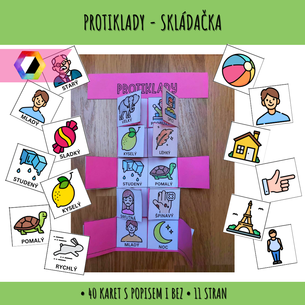 Skládačka s protiklady 187 Protiklady