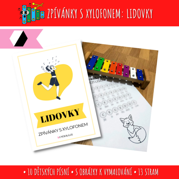 Zpívání s xylofonem - lidovky 1 nahled zpivanky lidovky