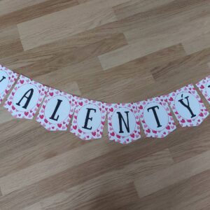 Valentýnská girlanda 3 Valentýnská girlanda