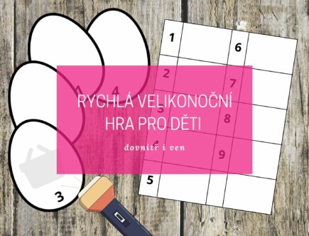 Rychlá velikonoční hra pro děti (dovnitř i ven) 21 blog velikonoce