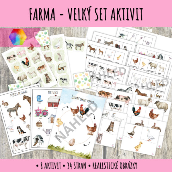 domácí zvířata pro předškoláky