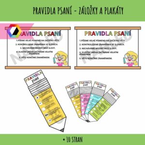 pravidla psaní pro děti