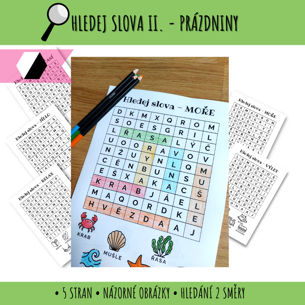 Dvojsměrky - prázdniny 143 dvojsměrky