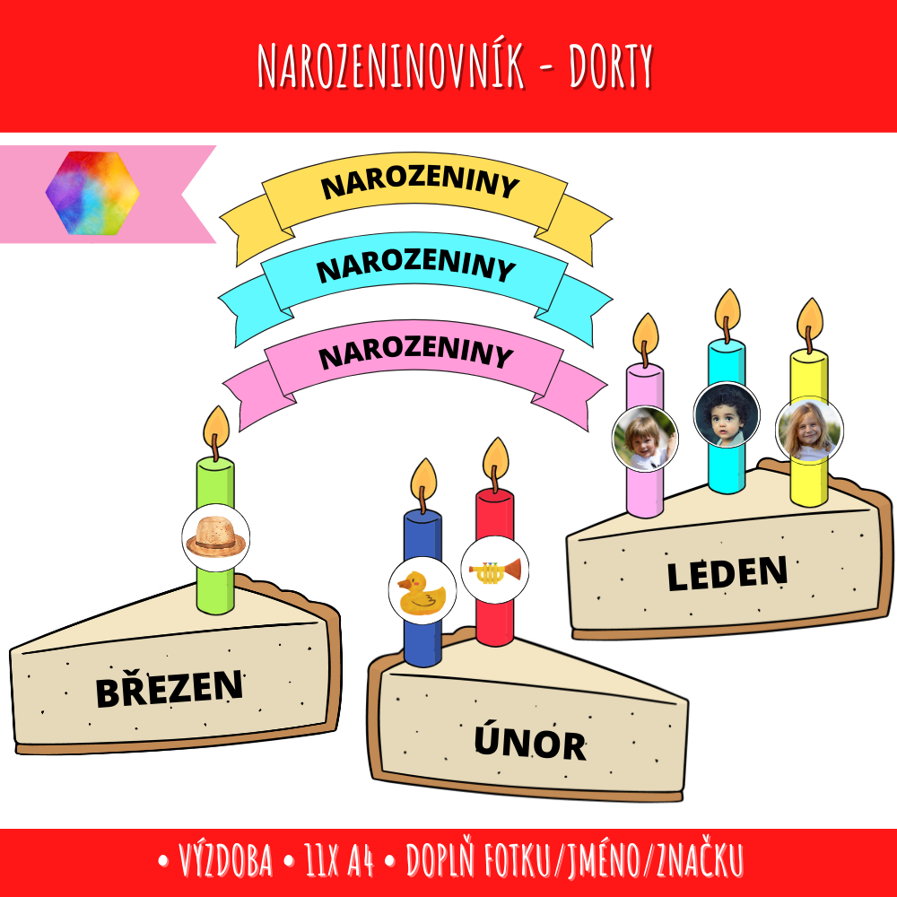 Dortový narozeninovník 140 Narozeninovník