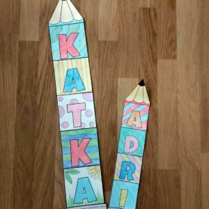 Pastelky se jmény 4 pastelky se jmény