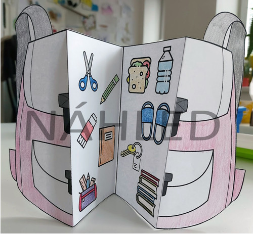 leporelo školní batoh