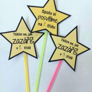 Dárkové šablony hvězdy 3 Dárkové šablony hvězdy