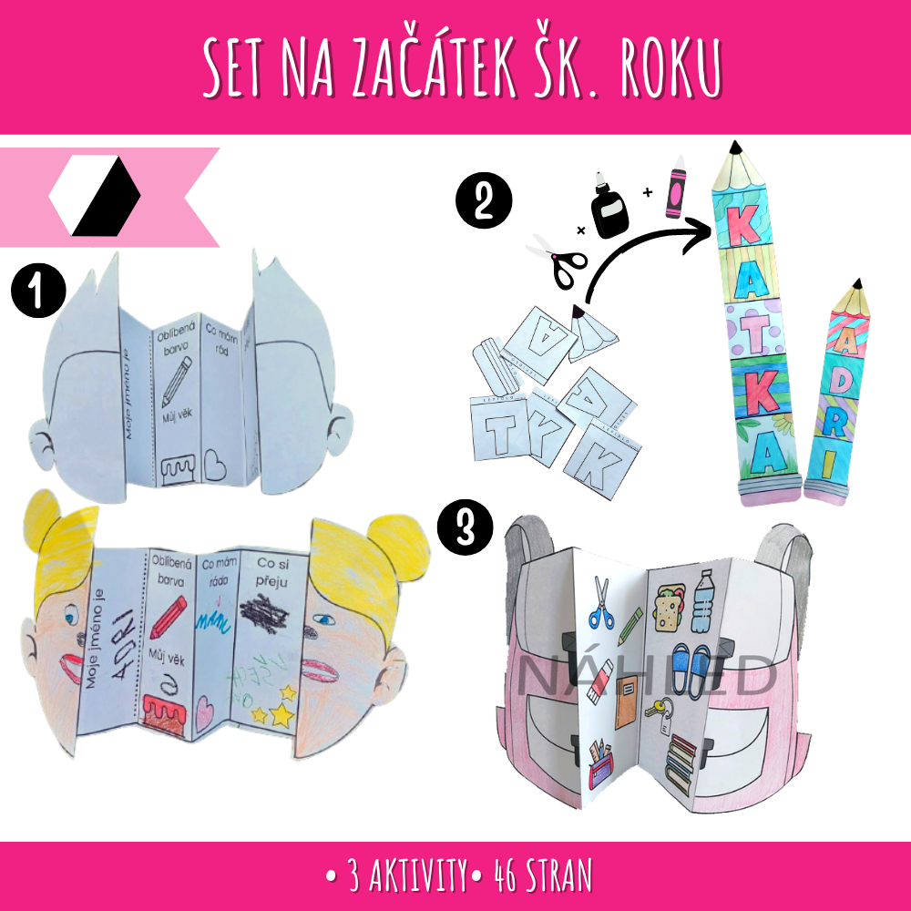 SET aktivit na začátek školního roku 134 aktivity na začátek školního roku