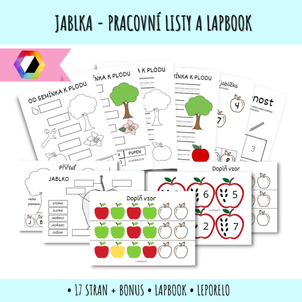 lapbook jablka