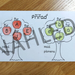 pracovni listy jablka