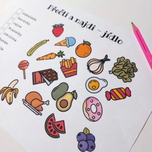 Přečti a najdi malá písmena