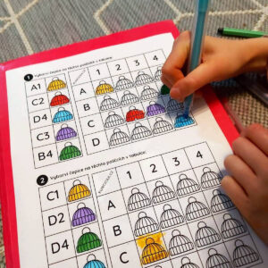 Zimní orientace v tabulce 3 orientace v tabulce