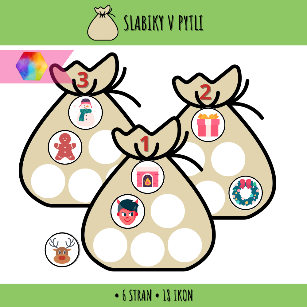 Slabiky v pytli - rytmizace nejen na Mikuláše 114 rytmizace a slabiky