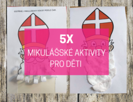 Mikulášské aktivity pro děti 5x jinak 11 mikulášské aktivity