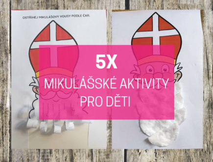 Mikulášské aktivity pro děti 5x jinak 15 mikulášské aktivity