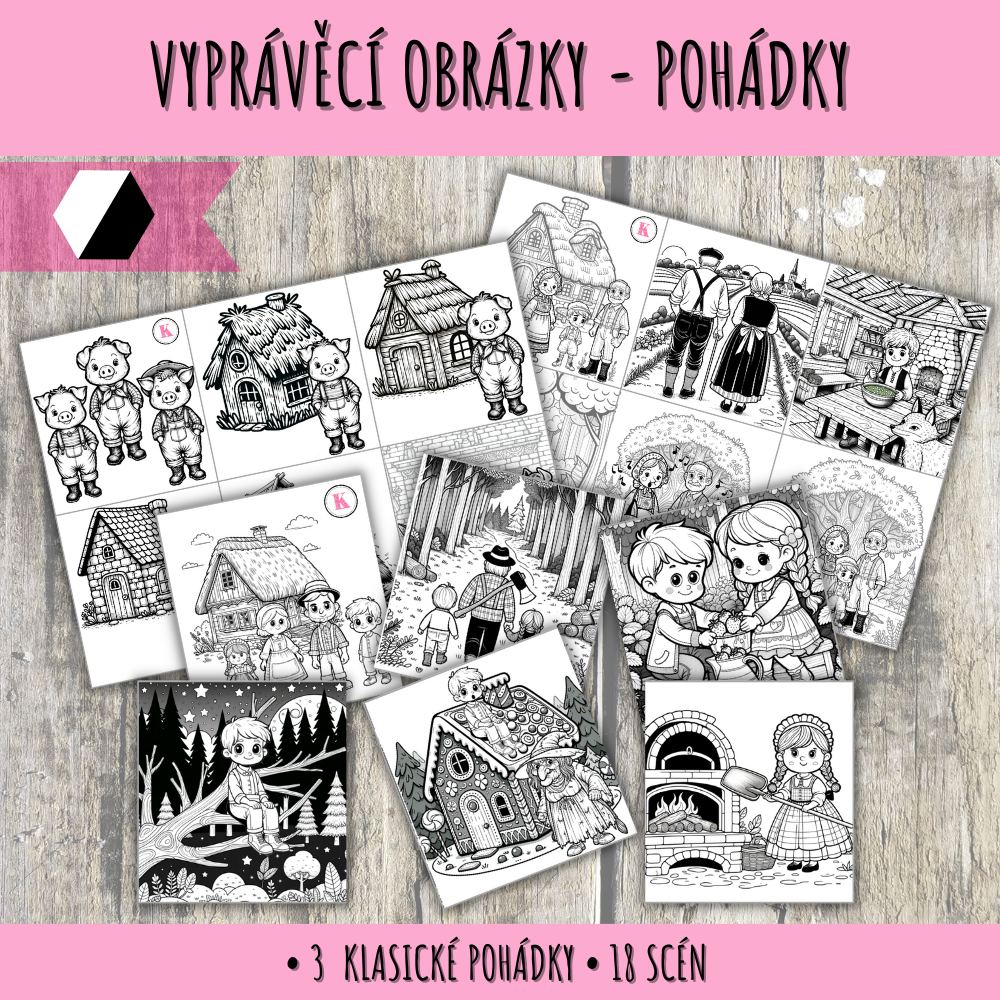 Vyprávěcí obrázky k pohádkám 97 vyprávěcí obrázky k pohádkám