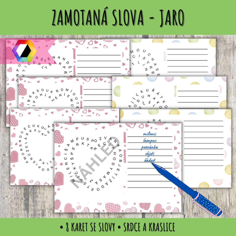 Zamotaná slova - jaro 98 zamotaná slova