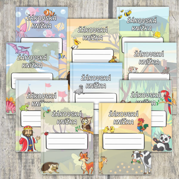 obaly na žákovskou knížku