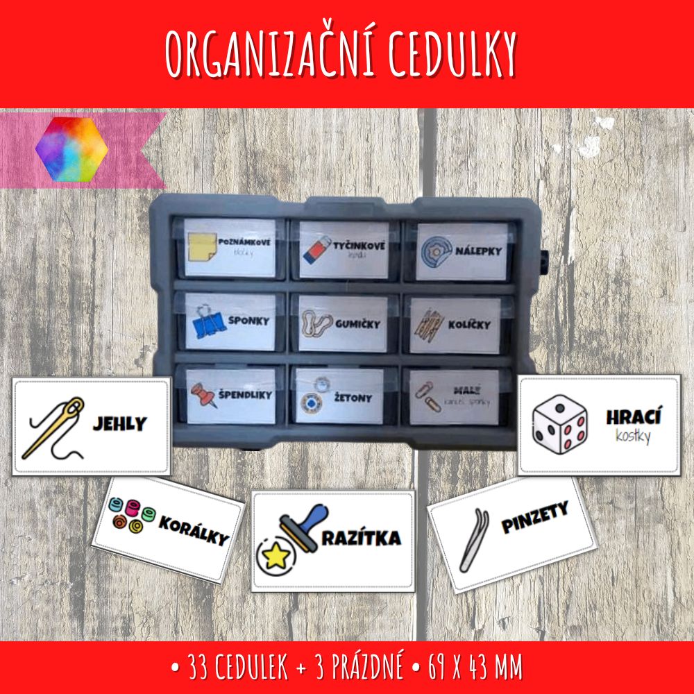 Organizér pro učitele - 33 cedulek 77 organizér pro učitele