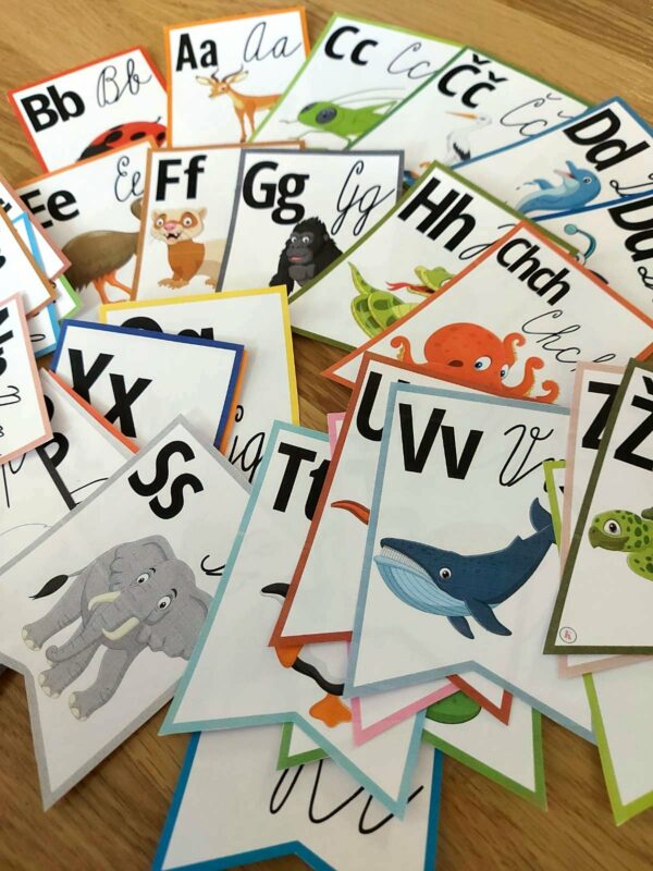 abeceda se zvířátky