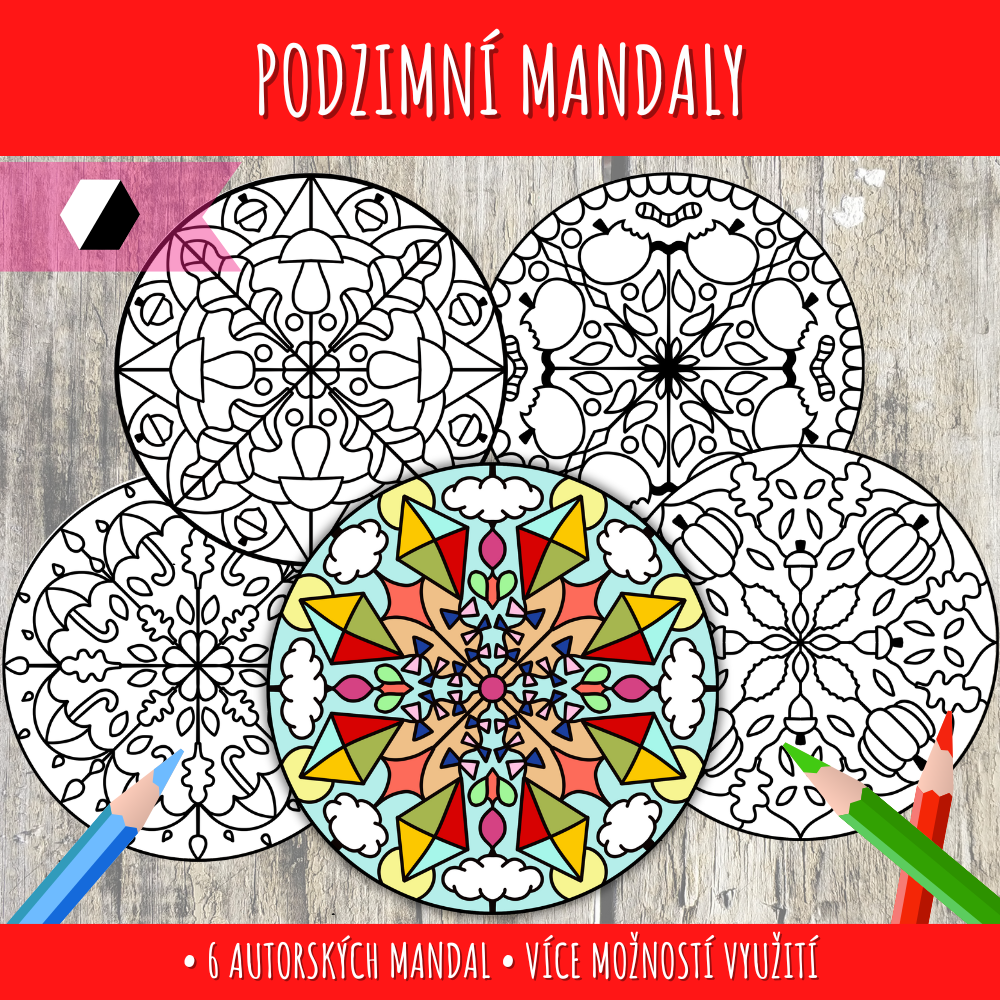 Podzimní mandaly 66 podzimní mandaly
