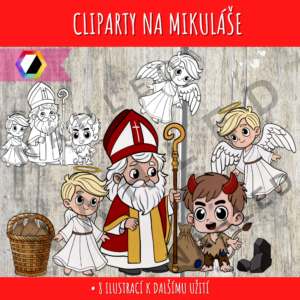 Mikulášské cliparty