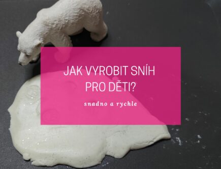 Návod jak vyrobit sníh pro děti - snadno a rychle 7 jak vyrobit sníh pro děti