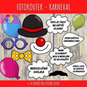fotokoutek na karneval