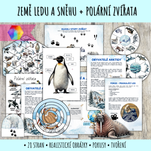 PDF polární zvířata + země ledu a sněhu 1 PDF polární zvířata