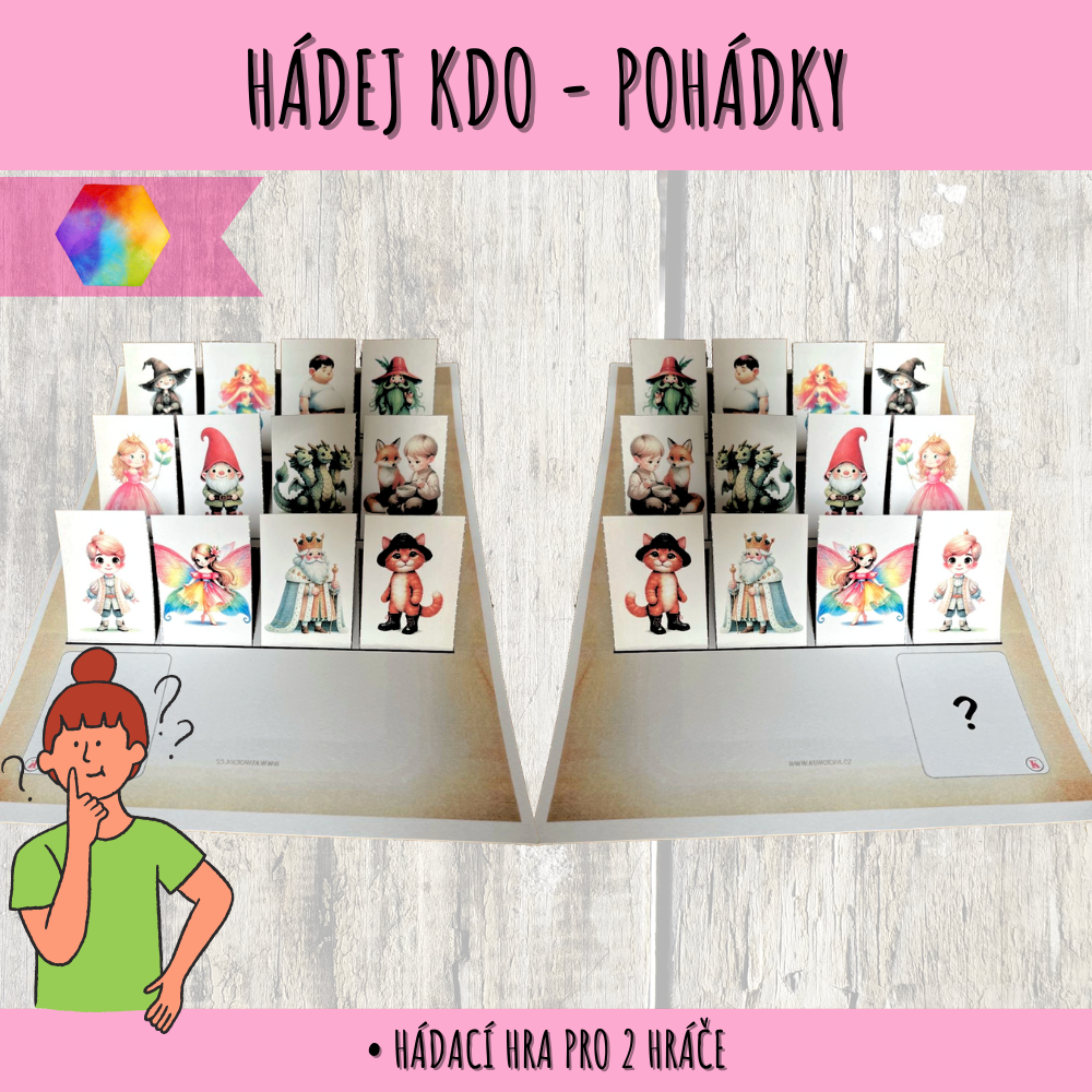 Hra Hádej kdo - pohádky 44 hra hádej kdo - pohádky