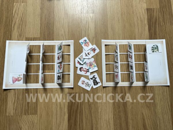 hra hádej kdo - pohádky