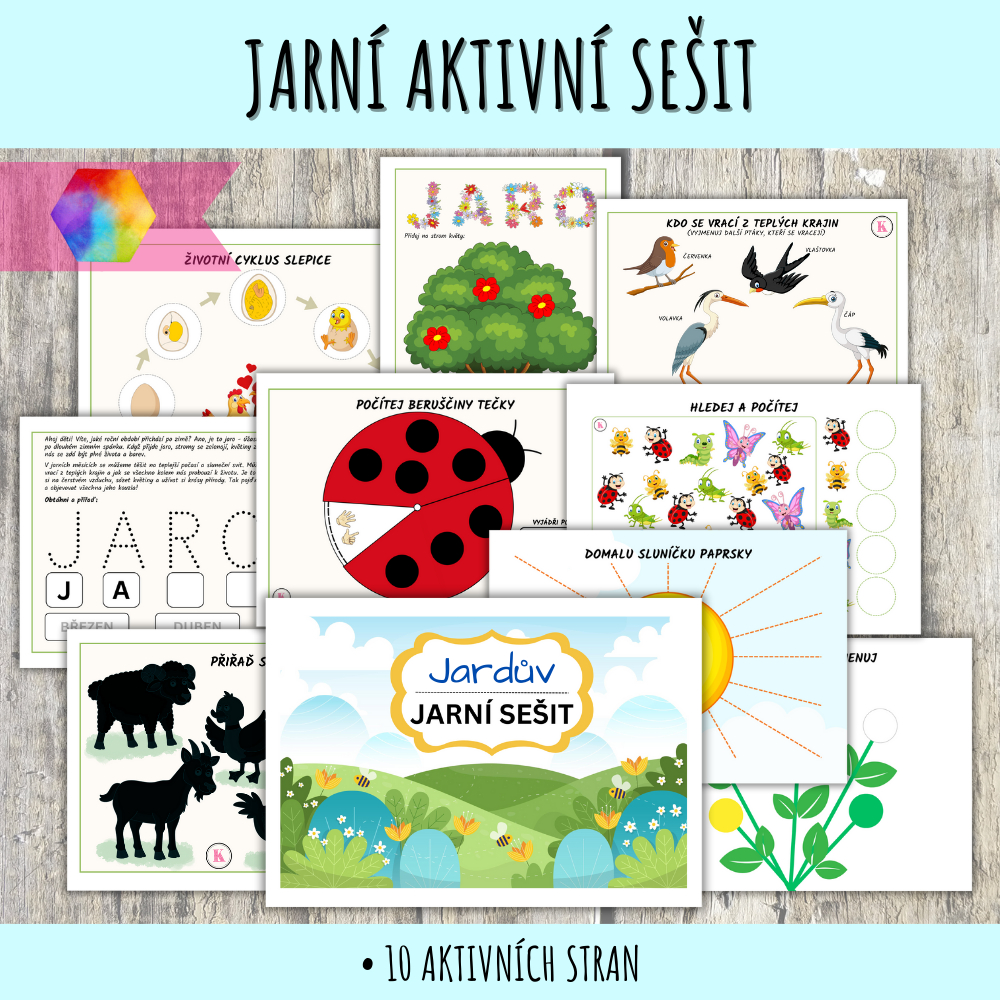 Aktivní sešit – Jaro 34 aktivní sešit jaro