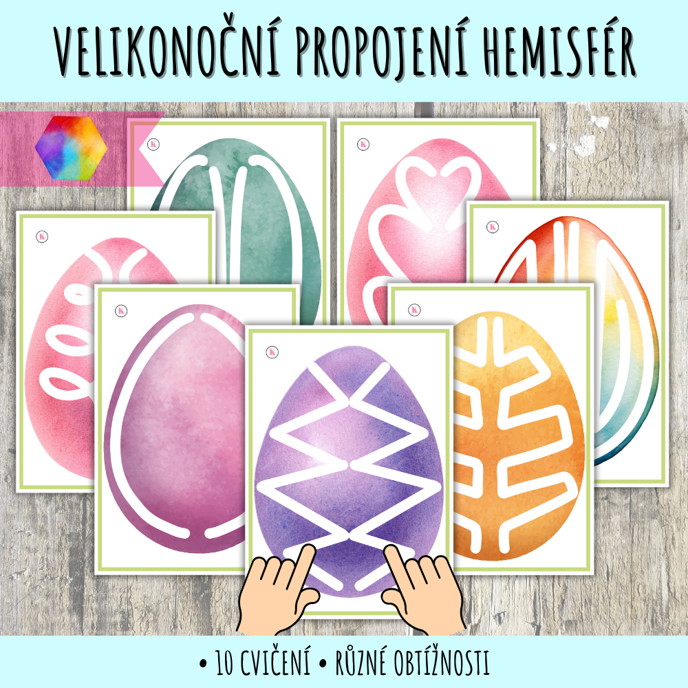 Velikonoční propojení hemisfér mozku 36 propojení hemisfér mozku