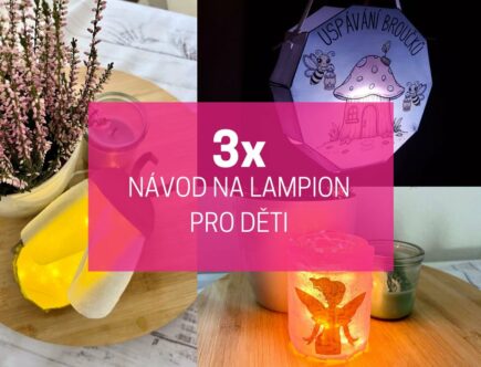 Rozsviťte podzim! 3x snadná výroba lampionu s dětmi do průvodu 2 jak vyrobit lampion s dětmi